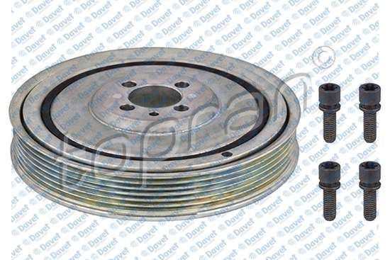 TOPRAN 207343001 Krank Kasnagi Kit Brava Bravo Ii Doblo Idea Marea Palio Stilo Punto 500l Astra H Vectra C 1.9d/Td/Jtd 1.6 D Multijet